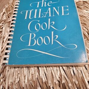 Tulane Cook Book - Blue Spiral-Bound Edition- Used But Good Condition
